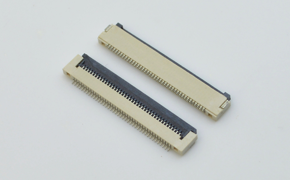 工厂销售FPC/FFC软排线连接器0.5-18P 0.5间距 H1.5厚 翻盖式下接,91免费看视频