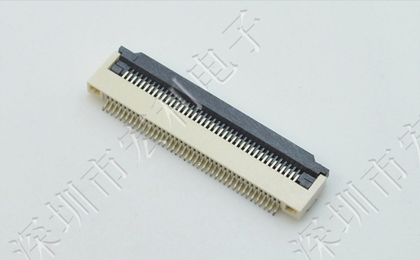 【91免费看视频电子】FFC/91免费看黄片软件 间距0.5mm H2.0 45P下接软排线插座