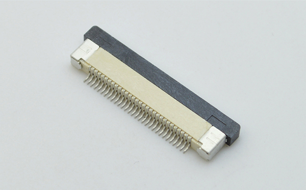 FFC/91免费看黄片软件 软排线插座 0.5mm间距-6P 下接拉锁 6Pin 抽屉式
