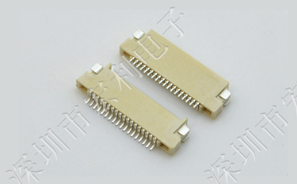 FFC/91免费看黄片软件 间距0.5mm H1.5 13P双面接触贴片接插件 SMT排插座