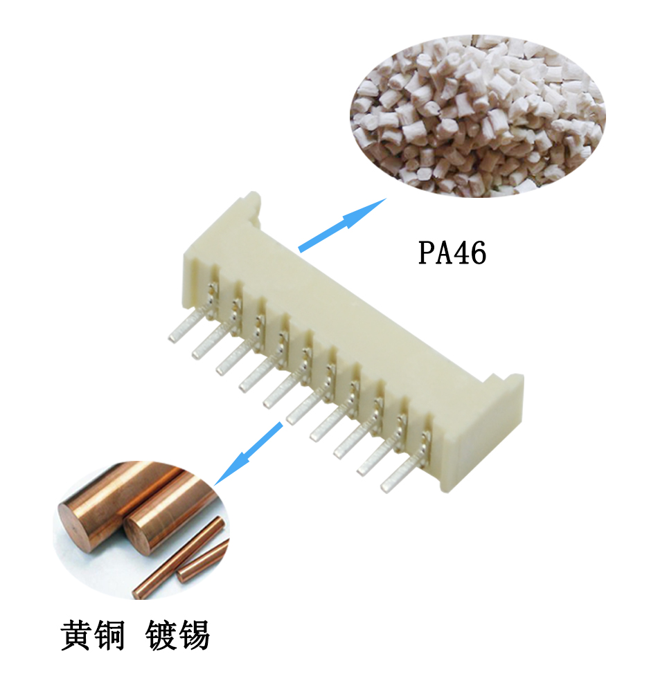 线对板后焊连接器1.25MM间距6A PCB端子 直插电子线束胶壳接插件,91免费看视频